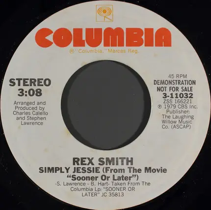 Rex Smith - Simply Jessie