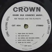 LP - Rex Trailer And The Playboys - Good Old Country Music