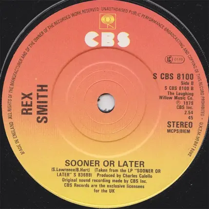 Rex Smith - Never Gonna Give You Up
