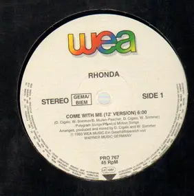 RHONDA - Come With Me