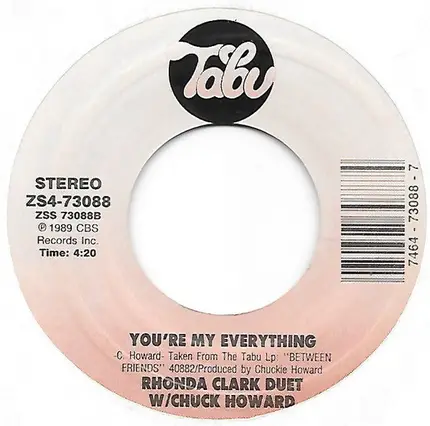 Rhonda Clark - Stay Near, Stay Here / You're My Everything