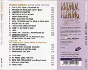 CD - Rhonda Fleming - Sings Just For You