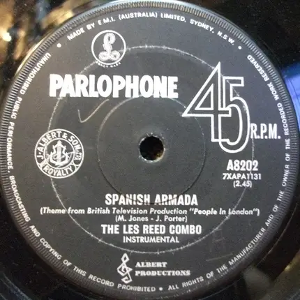Rhet Stoller / The Les Reed Combo - Surf Rider / Spanish Armada