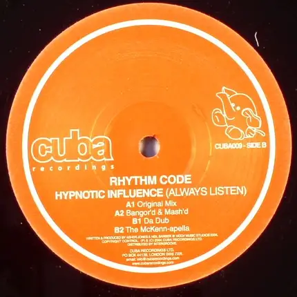 Rhythm Code - Hypnotic Influence (Always Listen)