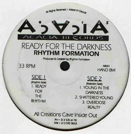 Rhythm Formation - Ready For The Darkness