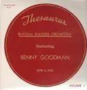LP - Rhythm Makers Orchestra - Thesaurus Volume 1 / June 6, 1935 in New York feat. Benny Goodman