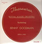 Rhythm Makers Orchestra - Thesaurus Volume 1 / June 6, 1935 in New York feat. Benny Goodman