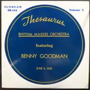 LP - Rhythm Makers Orchestra Featuring Benny Goodman - Thesaurus - Volume 3