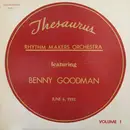 LP - Rhythm Makers Orchestra Featuring Benny Goodman - Thesaurus - Volume 1