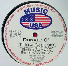 Rhythm Section Featuring Donald O - I'll Take You There