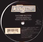 12'' - Rhythm Section Featuring Wanda Nash - Never Too Much Love