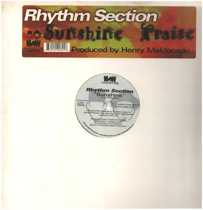 Rhythm Section - Sunshine / Praise