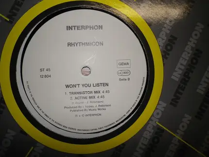 Rhythmicon - Won't You Listen