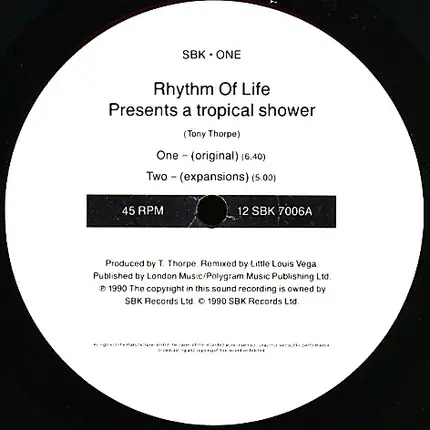 Rhythm Of Life - A Tropical Shower