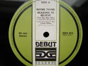 Rhyme Thyme - Reasons To Believe
