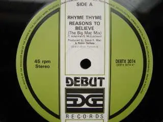 Rhyme Thyme - Reasons To Believe