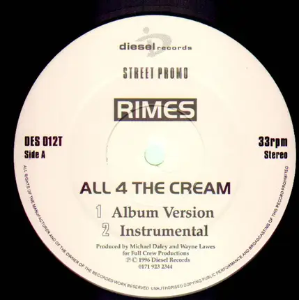 Rimes - All 4 the Cream