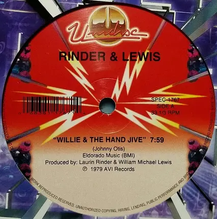 Rinder & Lewis - Willie & The Hand Jive / Lust