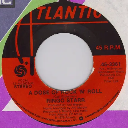 Ringo Starr - A Dose Of Rock 'N' Roll