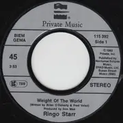 7inch Vinyl Single - Ringo Starr - Weight Of The World