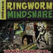 7inch Vinyl Single - Ringworm / Mindsnare - Ringworm / Mindsnare - Black vinyl/ purple cover