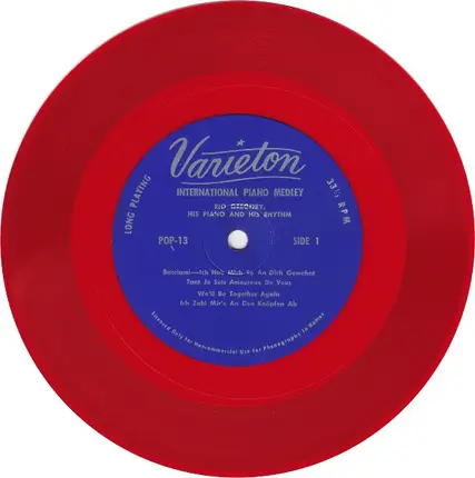 Rio Gregory And His Band - International Piano Medley