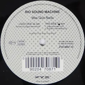 Rio Sound Machine - Mas Que Nada