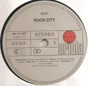 LP - Riot - Rock City