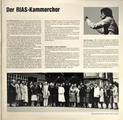 LP - RIAS-Kammerchor ; Uwe Gronostay - Der Rias-Kammerchor Singt