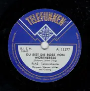 RIAS Tanzorchester - Du Bist Die Rose Vom Wörthersee / Liebe Und Musik