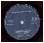 7inch Vinyl Single - Ričardas Daunoras - Simon Boccanegra / Litauische Lieder - EP
