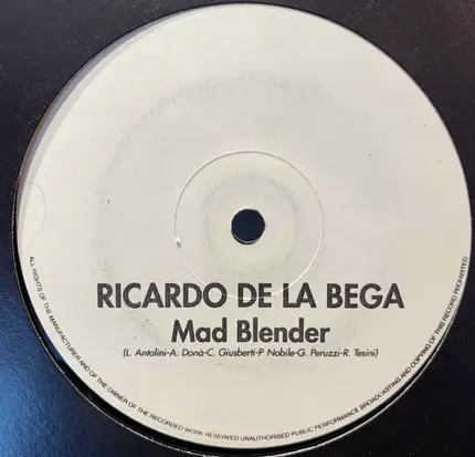 Ricardo De La Bega - Mad Blender