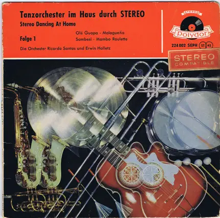 Ricardo Santos And His Orchestra / Orchester Erwin Halletz - Tanzorchester Im Haus Durch Stereo Folge 1