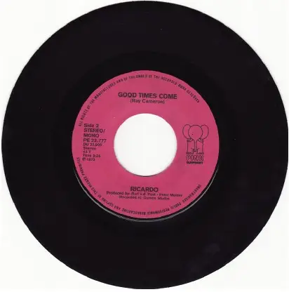 Ricardo - Without You / Good Times Come