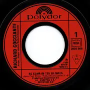 7inch Vinyl Single - Riccardo Cocciante - Au Clair De Tes Silences