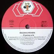 LP - Ricchi E Poveri - ...E Penso A Te