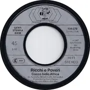 7inch Vinyl Single - Ricchi E Poveri - Cocco Bello Africa