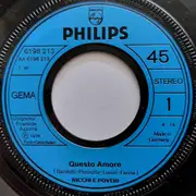 7inch Vinyl Single - Ricchi E Poveri - Questo Amore