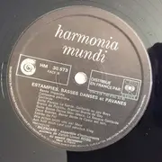 LP - Ricercare-Ensemble Für Alte Musik, Zürich , Lionel Rogg - Estampies | Basses Danses | Pavanes