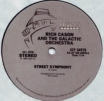 Rich Cason And The Galactic Orchestra - Street Symphony