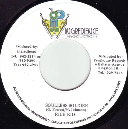 Rich Kid - Soulless Soldier