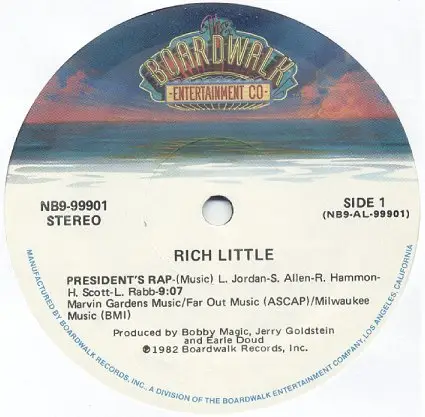 Rich Little - President's Rap