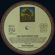 LP - Rich Schwab - Lieb' Doch Einfach Mich