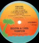LP - Richard & Linda Thompson - Pour Down Like Silver