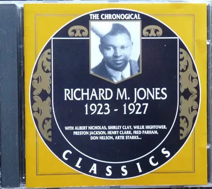 Richard M. Jones - 1923-1927