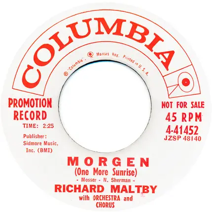 Richard Maltby - Theme From The FBI Story (What Do I Care)