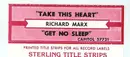 7inch Vinyl Single - Richard Marx - Take This Heart