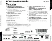 CD - Richard & Mimi Farina - Memories