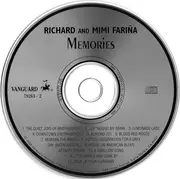 CD - Richard & Mimi Farina - Memories