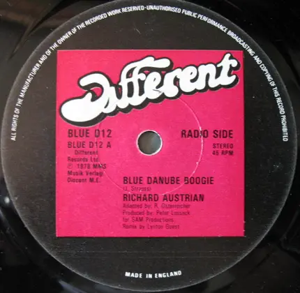 Richard Austrian - Blue Danube Boogie